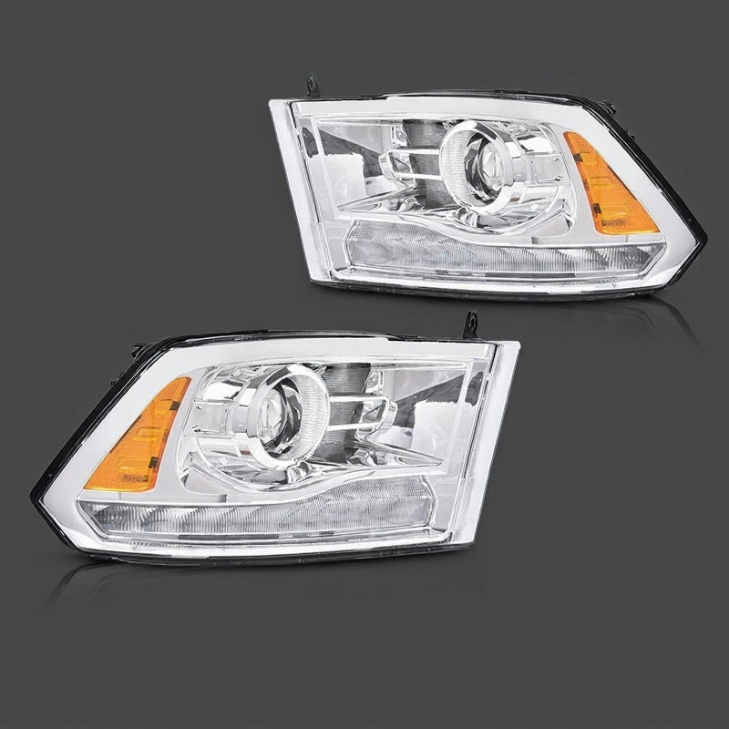 2009–2018 Ram 1500 Laramie Style LED Projector Headlights